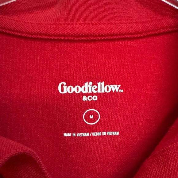 Goodfellow & Co Red Polo Shirt Classic Design - Picture 3 of 3